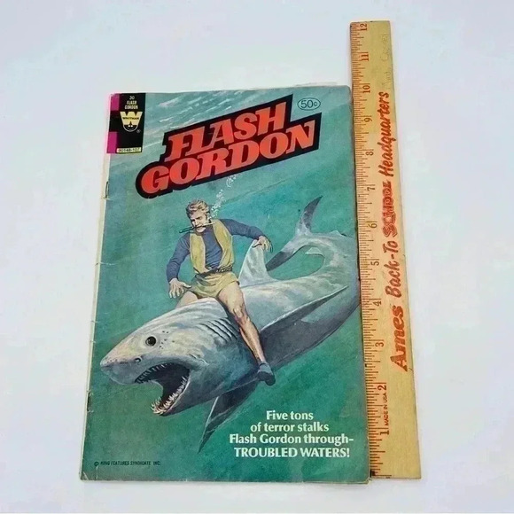 Vintage 1980 Flash Gordon "Troubled Waters" Comic #30B - Picture 5 of 5